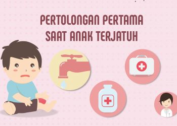 Pertolongan Pertama Saat Anak Terjatuh