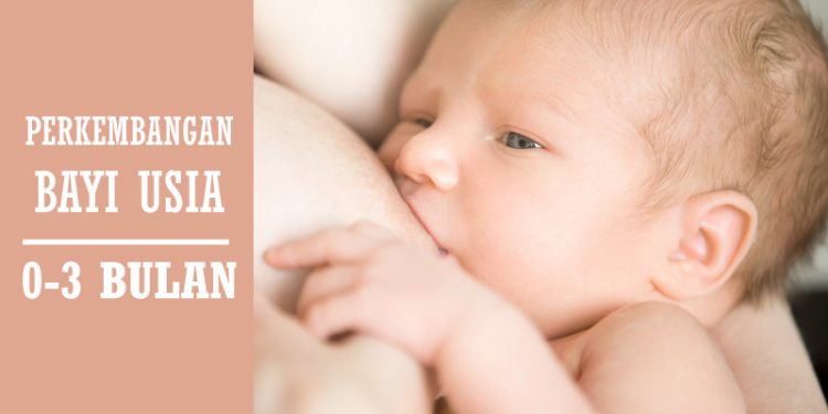 Tahapan Perkembangan Bayi Usia 0-3 Bulan