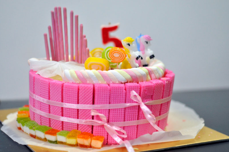  Kue  Ulang Tahun Anak  Perempuan  3 Tingkat Berbagai Kue 