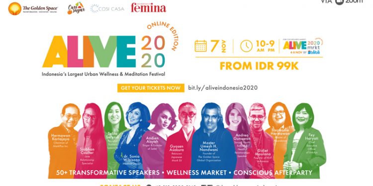 Bangkitkan Semangat Diri Saat Pandemi bersama ALIVE Fest 2020