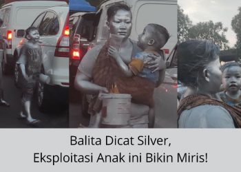 Balita Dicat Silver, Eksploitasi Anak Ini Bikin Miris!