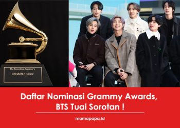 Wohoo..Ini Daftar Nominasi Grammy Awards 2021, BTS Tuai Sorotan