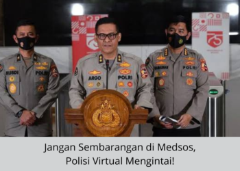 Jangan Sembarangan di Medsos, Polisi Virtual Mengintai!