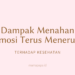 dampak menahan emosi
