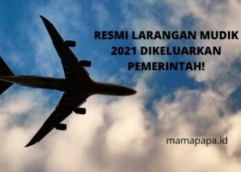 Resmi Lebaran 2021 Mudik Dilarang Mampaps!
