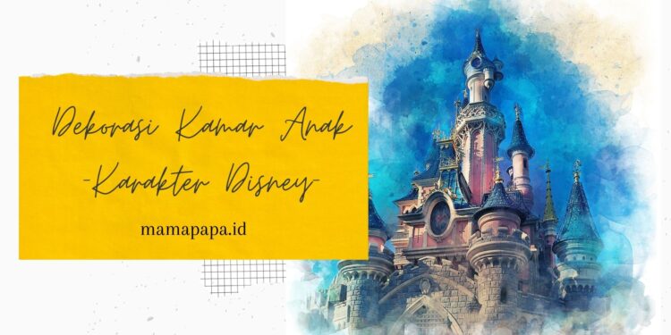 dekorasi kamar disneyland
