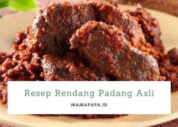 Masuk Lagi 50 Makanan Terenak di Dunia, Ini Resep Rendang Padang Asli yang Enak & Empuk!