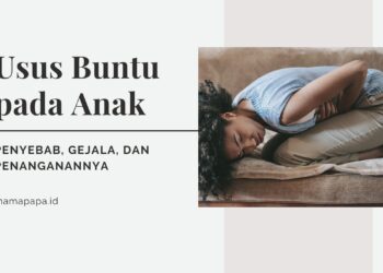 usus buntu pada anak