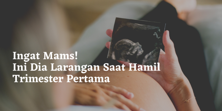 Ingat Mams! Ini Dia Larangan Saat Hamil Trimester Pertama