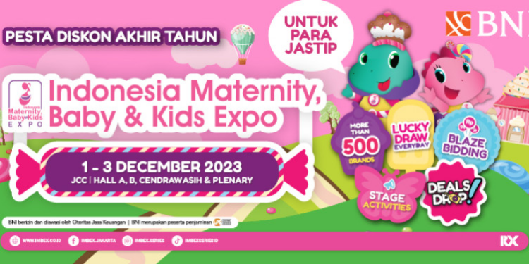 Belanja, Belajar dan Bermain Bersama Keluarga di Pameran IMBEX 2023!